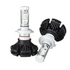 2Pcs Car LED Headlights Fog Lamps Kits High Low Beam Replace Bulbs Turbo H7 6500K 100W 12000LM 360 Lighting DC 9V-32V Waterproof