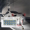 2PCS Car LED Number License Plate Light For All Car E53 X5 1999-2003 E83 X3 03-10 Trunk Bulbs 18Leds 3528SMD 12V Lamp