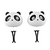 2Pcs Car Perfume Auto Air Freshener Mini Panda For Fiat Viaggio Bravo Freemont FIAT 500 PALIO