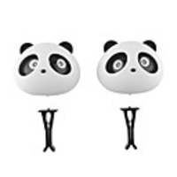 2Pcs Car Perfume Auto Air Freshener Mini Panda For Fiat Viaggio Bravo Freemont FIAT 500 PALIO