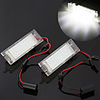 2pcs Car-Styling LED License Plate Lights For Opel Astra H J Insignia Zafira B Corsa C D E Meriva A B Vectra C