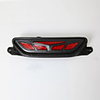2Pcs Car Styling LED Reflector Driving Rear Lamp Rear Bumper Light Brake Lights For Toyota CHR 2017 2018