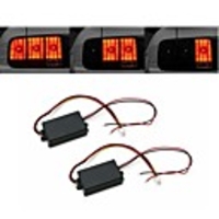 2Pcs Chase Flash Module Boxes 3 Step Sequential Universal For Car Turn Signal Light