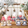 2pcs Christmas Decorations Knitted Puppets Small Dolls Ornaments Pendants