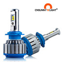 2Pcs Cnsunnylight Car Headlight H7 LED H11 HB3/9005 HB4/9006 H1 H3 9012 40W 8000lm Auto Bulb Headlamp Light