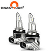 2Pcs Cnsunnylight Newest 11 Size H11 H7 Mini LED Car Headlight Bulbs Wireless 9005 9006 30W White Auto Fog Lights