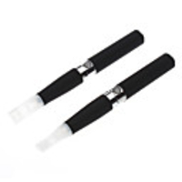 2pcs EgoC Electronic Cigarette Set with Mariboro Favor Tar Oil Refills (650mAh,  Black)