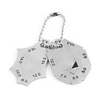 2Pcs Fillet Weld Gauge Welding Gauge Key Tee Joint Welding Gauge Measure Right Angle Weld Gauge TSH Shop