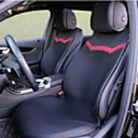 2PCS Front Breathable Automobile Seat Cushion / 3D Air mesh Car Seat Cover Mat fit most Cars Trucks SUV Protect Seats