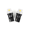2Pcs GST-T10 2W LED Bulb 2835SMD Interior Lights License Plate Light Wedge Door Instrument Side Lamp Pure White Amber Red Car Accessories