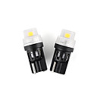 2Pcs GST-T10 2W LED Bulb 2835SMD Interior Lights License Plate Light Wedge Door Instrument Side Lamp Pure White Amber Red Car Accessories