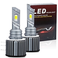 2PCS H15 Headlights Led Canbus Error Free For Golf 7c CSP Chips dedicated 6000K 12000LM Fog Light Automobile 12v Bulb miniinthebox