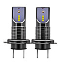 2PCS H7 55W 26000LM Car LED Headlights Bulb Fog Lamp IP68 Waterproof 6000K White