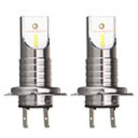 2Pcs H7 55W 6000K Car LED Headlights Bulb White Fog Lamp IP68 Waterproof 12V 24V Conversion Kit Bulb 360 Degree Car Headlamp