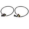 2Pcs Harness For H11 Connector HID Light Headlight Fog Lamp Male to Femal Wire Cable