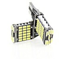 2Pcs High Power Auto Bulb White DC 12V Car Reverse Back Light T15 W16W 45 SMD 4014 Turn Signal Lamp LED Canbus