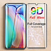 2Pcs Huawei P40Pro Second-generation Enhanced Full-screen Screen Printing Mobile Phone Tempered Protective Film Mate30Pro Anti-fingerprint Scratch-resistant Black Border P30 P20 P10 Tempered Film
