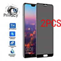 2PCS Huawei Screen Protector Huawei P40 Pro / P30 Lite / P20 / P10 Plus /P Smart Z / P Smart 2020 High Definition (HD) Front Screen Protector Tempered Glass Privacy Screen
