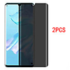 2PCS Huawei Screen Protector Mate 30 /Mate 20 / Mate 10 Pro High Definition (HD) Front Screen Protector Tempered Glass Curved privacy film