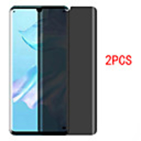 2PCS Huawei Screen Protector Mate 30 /Mate 20 / Mate 10 Pro High Definition (HD) Front Screen Protector Tempered Glass Curved privacy film