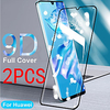 2PCS Huawei Screen Protector Mate 30 Pro / Mate 20 Lite / Mate 10 / Mate 9 High Definition (HD) Front Screen Protector Tempered Glass Surface Enhanced Silk Screen miniinthebox