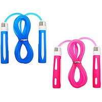 2PCS Jump Rope for Kids with Wooden Handle Adjustable Fitness Skipping Rope for Kids Children Girls Boys Adults for Fun Activity Training miniinthebox