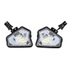 2Pcs LED Car Rearview Mirror Lights Under Mirror Puddle Lights For Mercedes Benz W117 W204 W212 W221 W218