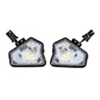 2Pcs LED Car Rearview Mirror Lights Under Mirror Puddle Lights For Mercedes Benz W117 W204 W212 W221 W218