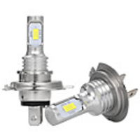 2PCS LED CSP Mini H7 LED Lamps For Cars Headlight Bulbs H4 led H8 H11 Fog Light HB3 9005 HB4 Ice Blue 8000K 3000K Auto 12V