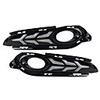 2Pcs LED Daytime Running Light 12V Day Light Turn Signal Light With Yellow Signal For Honda Vezel 2015 2016