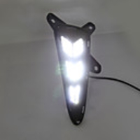 2Pcs LED Daytime Running Light Daylight Car Front and Rear Fog Lamp Assembly Turning Yellow Signal Style Relay Waterproof For Toyota CHR 17-18