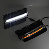 2Pcs Led Daytime Running Light Yellow Turn Signal Lamp Led DRL For Mercedes-Benz GLK Class W204 GLK300 GLK350 GLK500 2008-2012