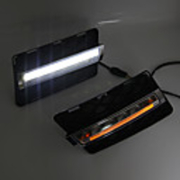 2Pcs Led Daytime Running Light Yellow Turn Signal Lamp Led DRL For Mercedes-Benz GLK Class W204 GLK300 GLK350 GLK500 2008-2012