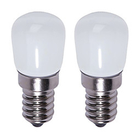2PCS LED Microwave Oven Bulb Stove Equipment Replacement 20W Incandescent Lamp Suitable for Refrigerator Range Hood E14 2W 260lm AC220V Warm White 3000K miniinthebox
