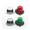2PCS Marine Boat Yacht Light 12V Stainless Steel 8 LED Bow Navigation Lights Pontoons Sailing Signal Lights