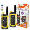 2PCS Mini 200-300M Kids Walkie Talkies Toy Child Electronic Radio Voice Interphone Toy Outdoor Wireless Walkie Talkies Toy