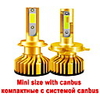 2PCS Mini Canbus lampada H4 H7 LED Car Headlight 10000LM 4300K 6000K 8000K Lamp H1 9005 HB3 9006 HB4 H8 H9 H11 fog lights Bulbs