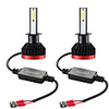 2PCS Mini Led Bulb Car Headlight Super White H1 100W 20000LM 6000K Car Headlight 2 DOB Chips Full Beam Angle Waterproof IP67