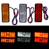 2pcs Motorcycle / Car Light Bulbs 2.4 W LED Tail Lights For Motorcycles / universal All years