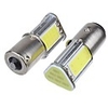 2pcs p21w bay15d ba15s P21/5W 1156 led COB auto Brake light White Color car led Bulbs rear Turn signal lamp parking DC12v