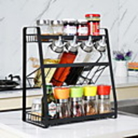 2pcs Rack Holder Iron Racks Holders Daily kitchen storage