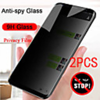 2PCS SAMSUNG Screen Protector Galaxy A90 / A80 / A71 5G / A51 4G A70S / A60 / A50 / A40 / A31 / A30 / A21 / A20E / A11 / A01 High Definition (HD) Front Screen Protector Tempered Glass Privacy Anti-Spy