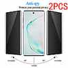 2PCS SAMSUNG Screen Protector Galaxy M80S / M60 / M10 / M20 / M01 / M51 / M30 / M40 High Definition (HD) Front Screen Protector Tempered Glass Privacy Screen Privacy Tempered Film