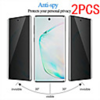 2PCS SAMSUNG Screen Protector Galaxy M80S / M60 / M10 / M20 / M01 / M51 / M30 / M40 High Definition (HD) Front Screen Protector Tempered Glass Privacy Screen Privacy Tempered Film