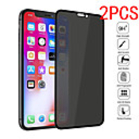 2PCS Screen Protector iPhone 12 Mini / 12Pro Max / 12 / 12 Pro High Definition (HD) Front Screen Protector Tempered Glass Privacy Anti-Spy