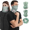 2pcs Seamless Milk Silk Magic Bandana Print Sports Mask Sunscreen Neck Cover Cycling Bandana miniinthebox