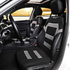 2PCS Set T Shirt Design Front Car Seat Cover Universal Fit Car Care Coves Seat Protector for Car Seats Polyester Fabric