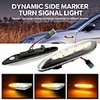 2pcs Smoke Lens Dynamic Amber LED Indicators Blinker Side Marker Turn Signal Light for BMW E90 E91 E92 E93 E60 E61 E46 E81 X1 X3 2 Colors To Choice