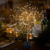 2pcs Starburst Lights LED Fireworks Dandelion Lamps Christmas Decoration Light for Valentine