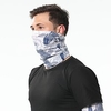 2pcs Sunscreen Neck Cover Seamless Ice Silk Scarf Summer Scarf Men